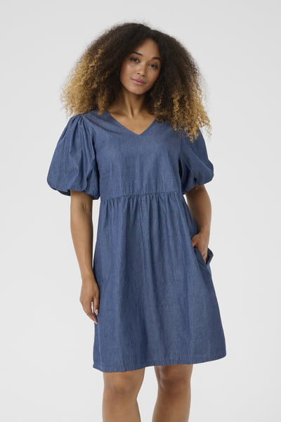 CRTallie Denim Dress Taos Dark Blue denim - 10613970 Thumbnail