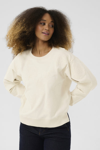 CRJosie Patch Sweatshirt Birch - 10613988 Thumbnail