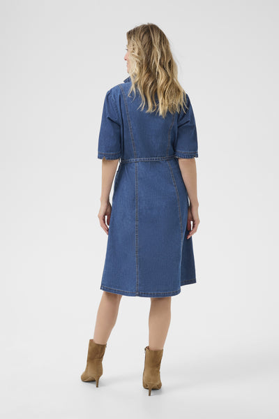 CREstelle Denimklänning Jasper Blue denim - 10614072 Thumbnail