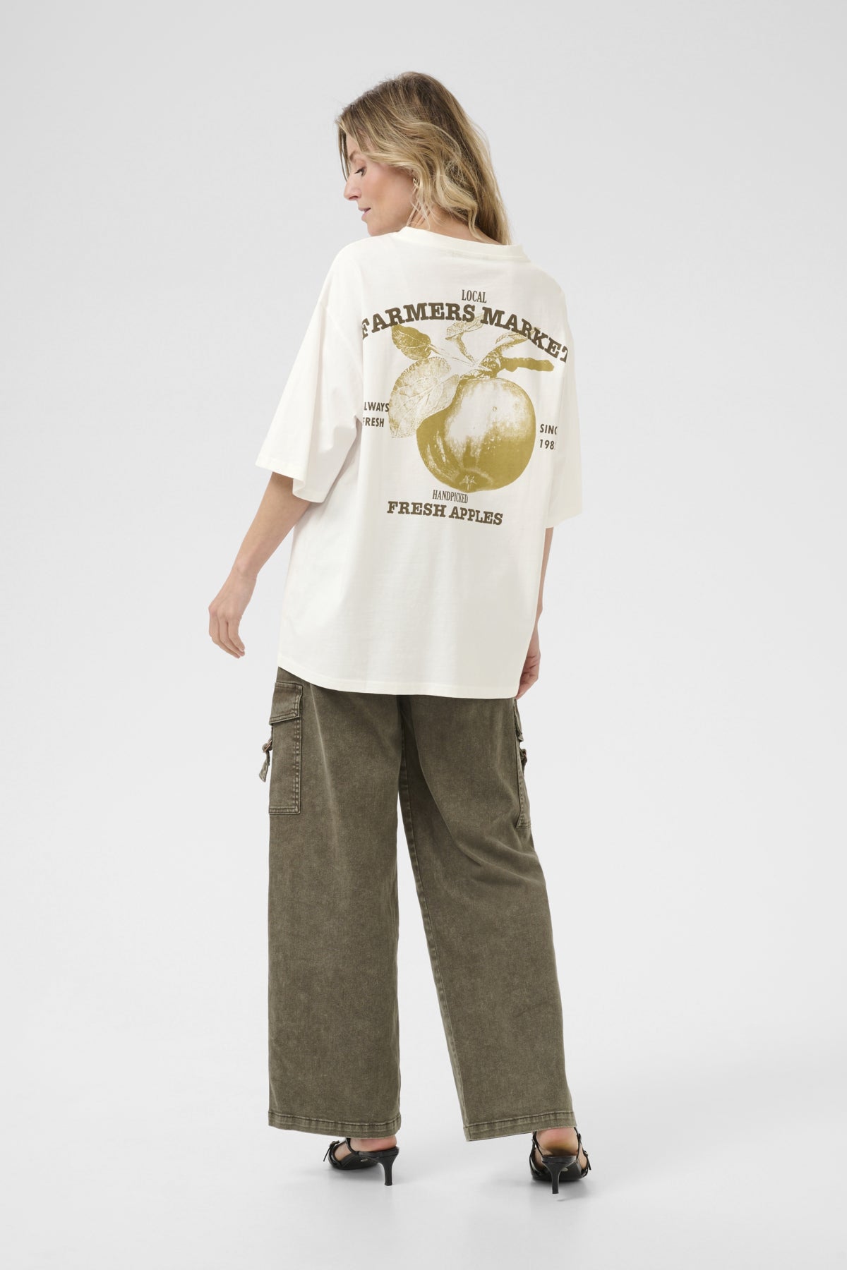 CRSirin OZ T-shirt grön mossa äpple