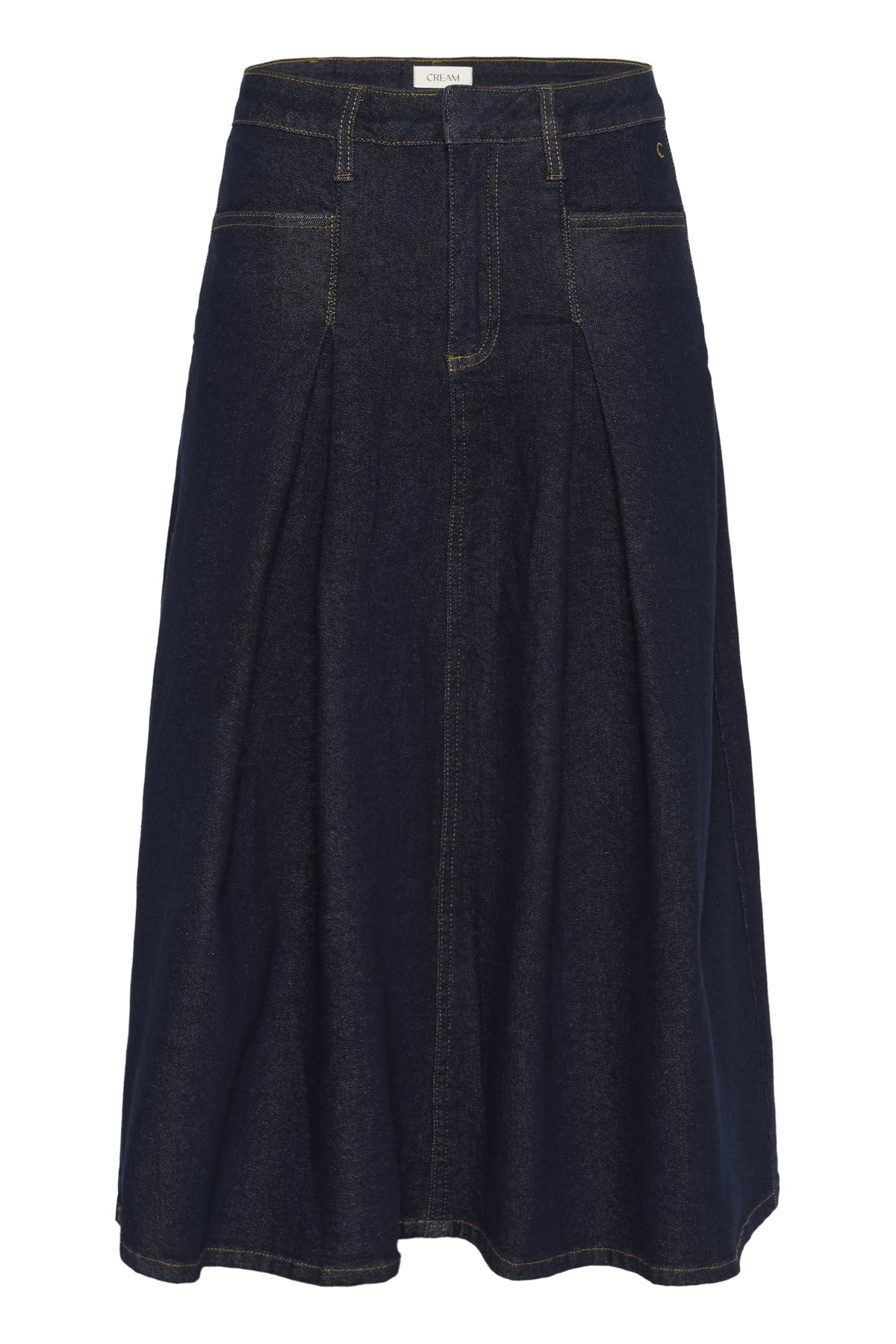 CRRobina Denim Skirt Chicago Rinse Blue Denim Tobac - 10614138