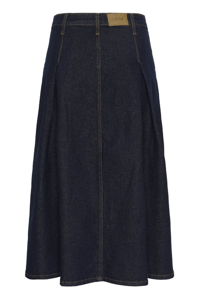 CRRobina Denim Skirt Chicago Rinse Blue Denim Tobac - 10614138 Thumbnail