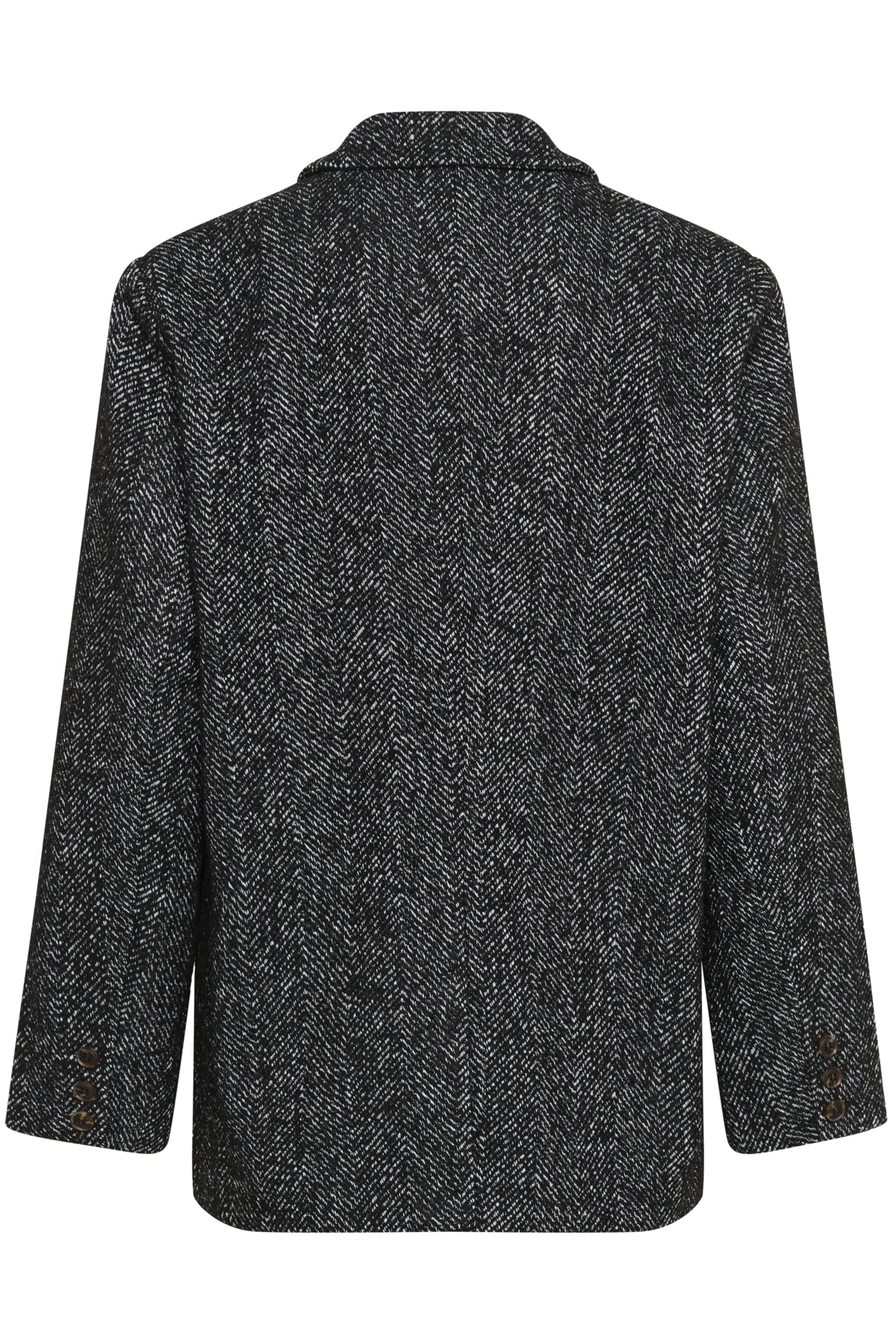 CROlina Blazer Svart/vit fiskbensmönstrad - 10614144