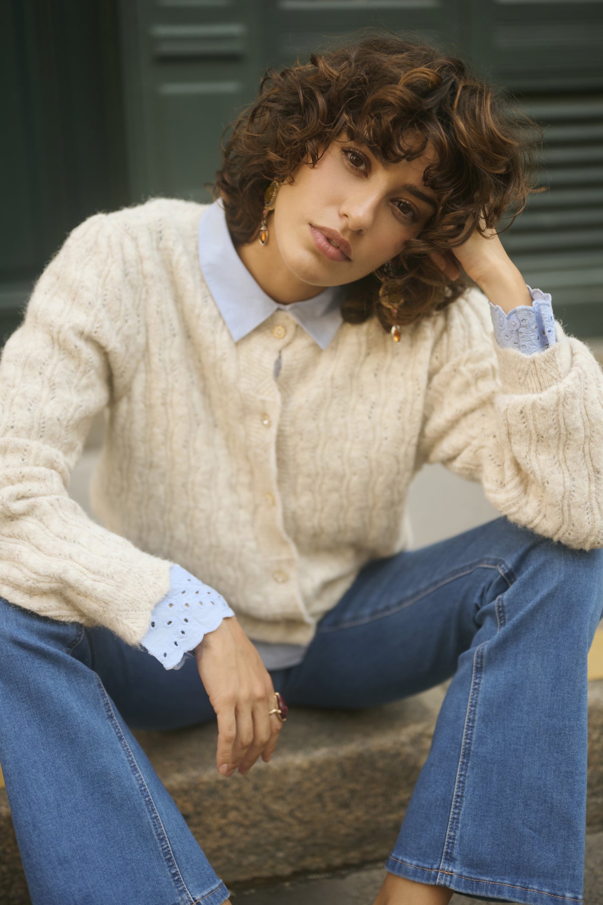 CRCecilia Shirt Brunnera Blue - 10614160