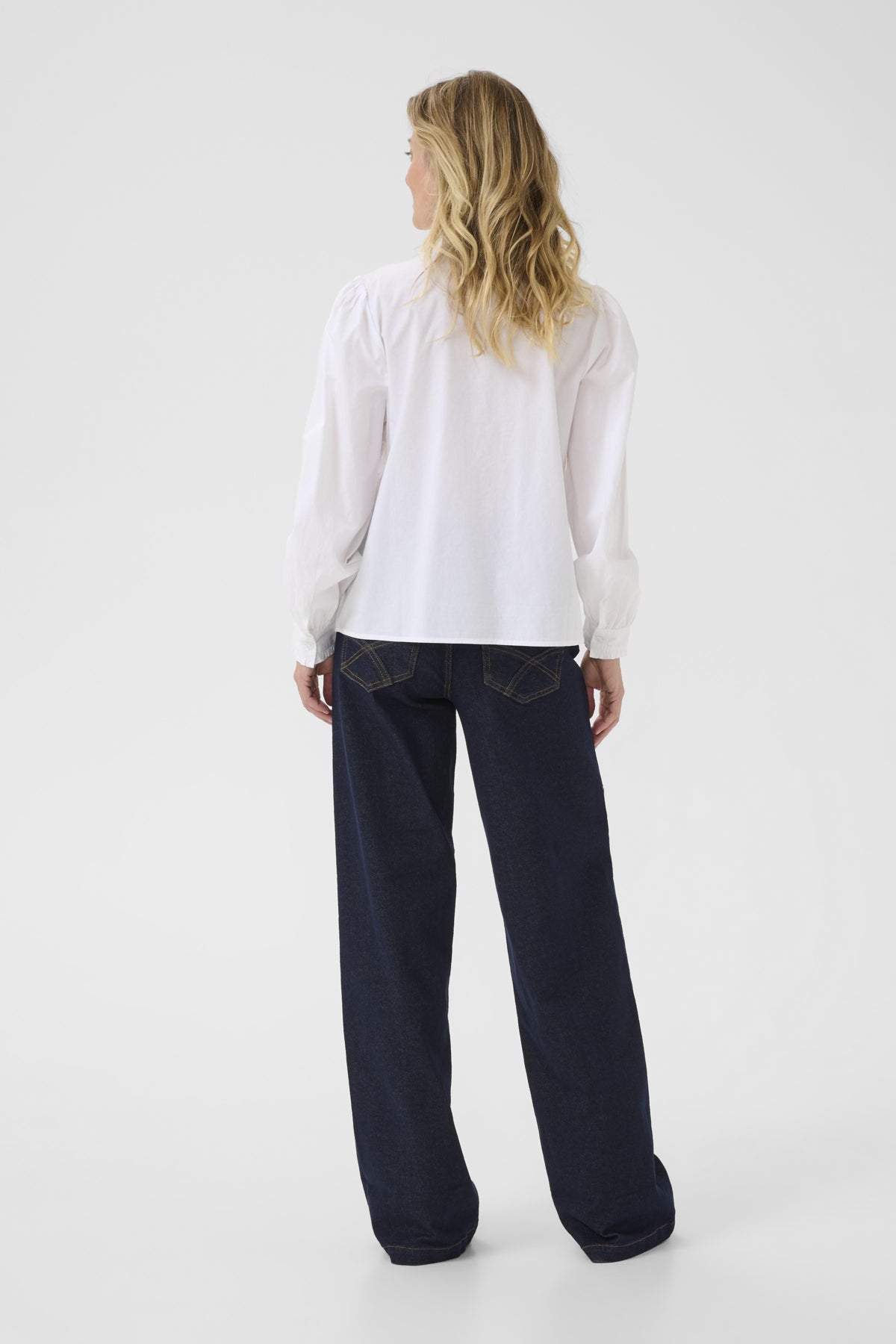 CRLau Frill Shirt Snow White - 10614165
