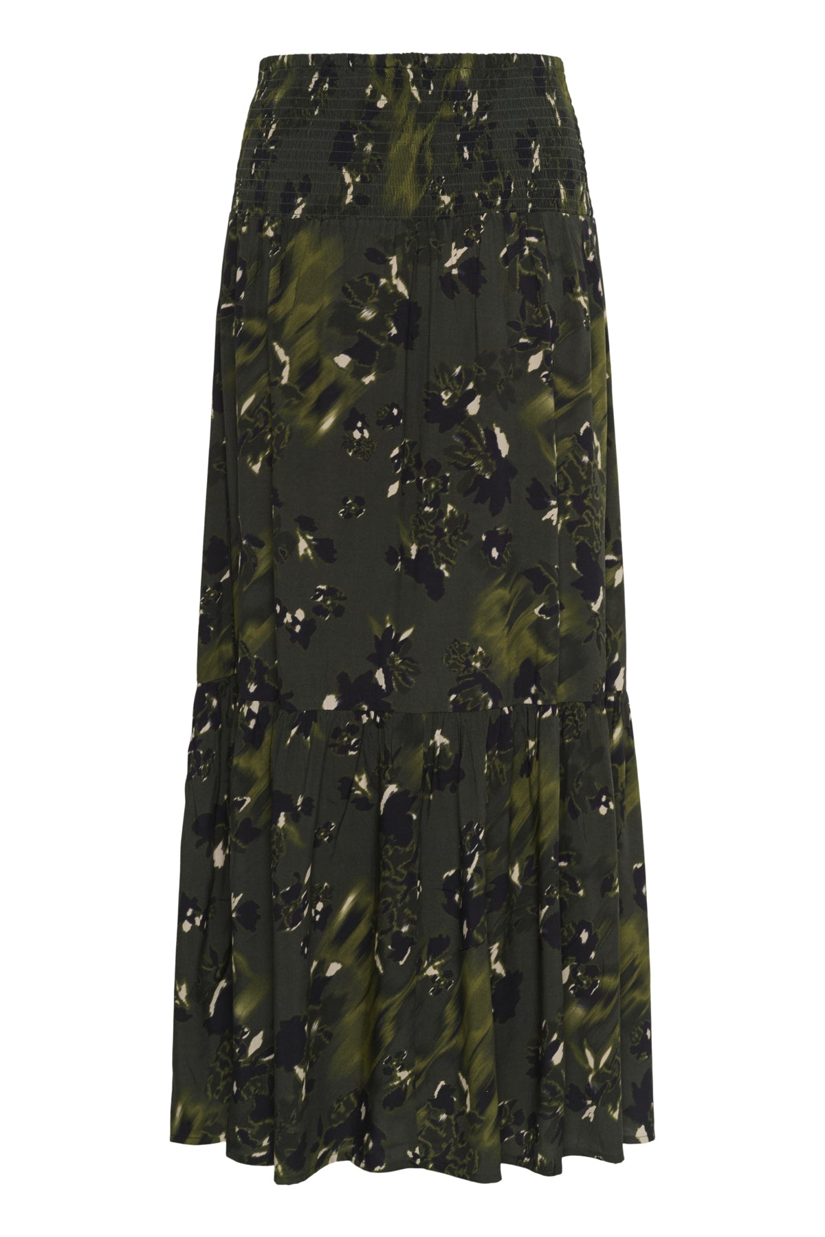 CRTiah Kjole Rifle Green Flower - 10614171