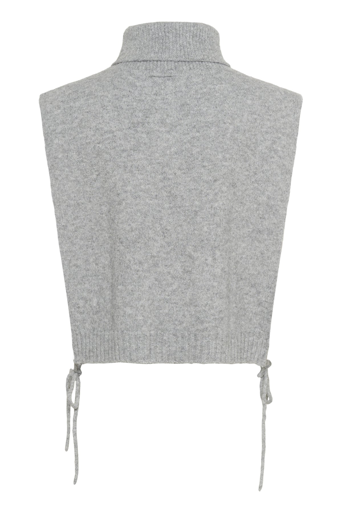 CRFrina Stickad Slipover Gråmelerad - 10614254
