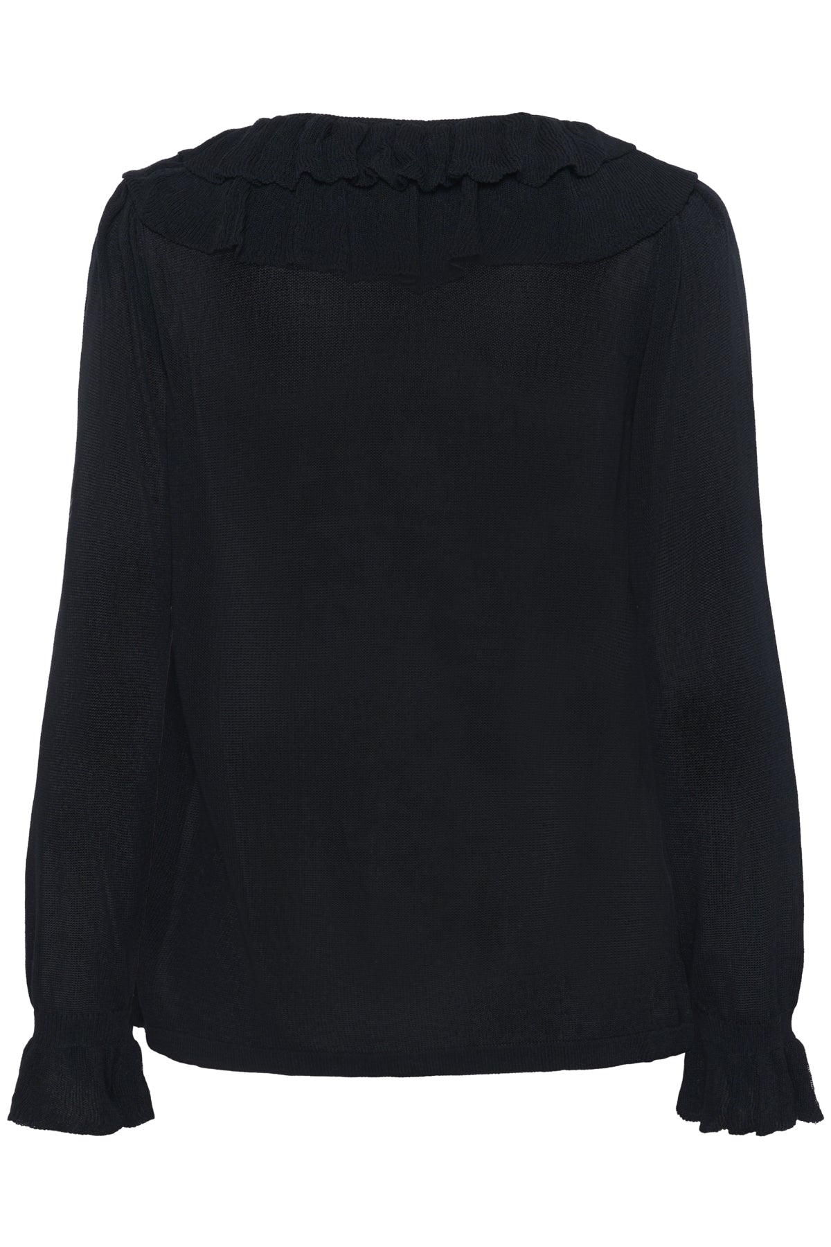 CRMezzino stickad blus Pitch Black - 10614268