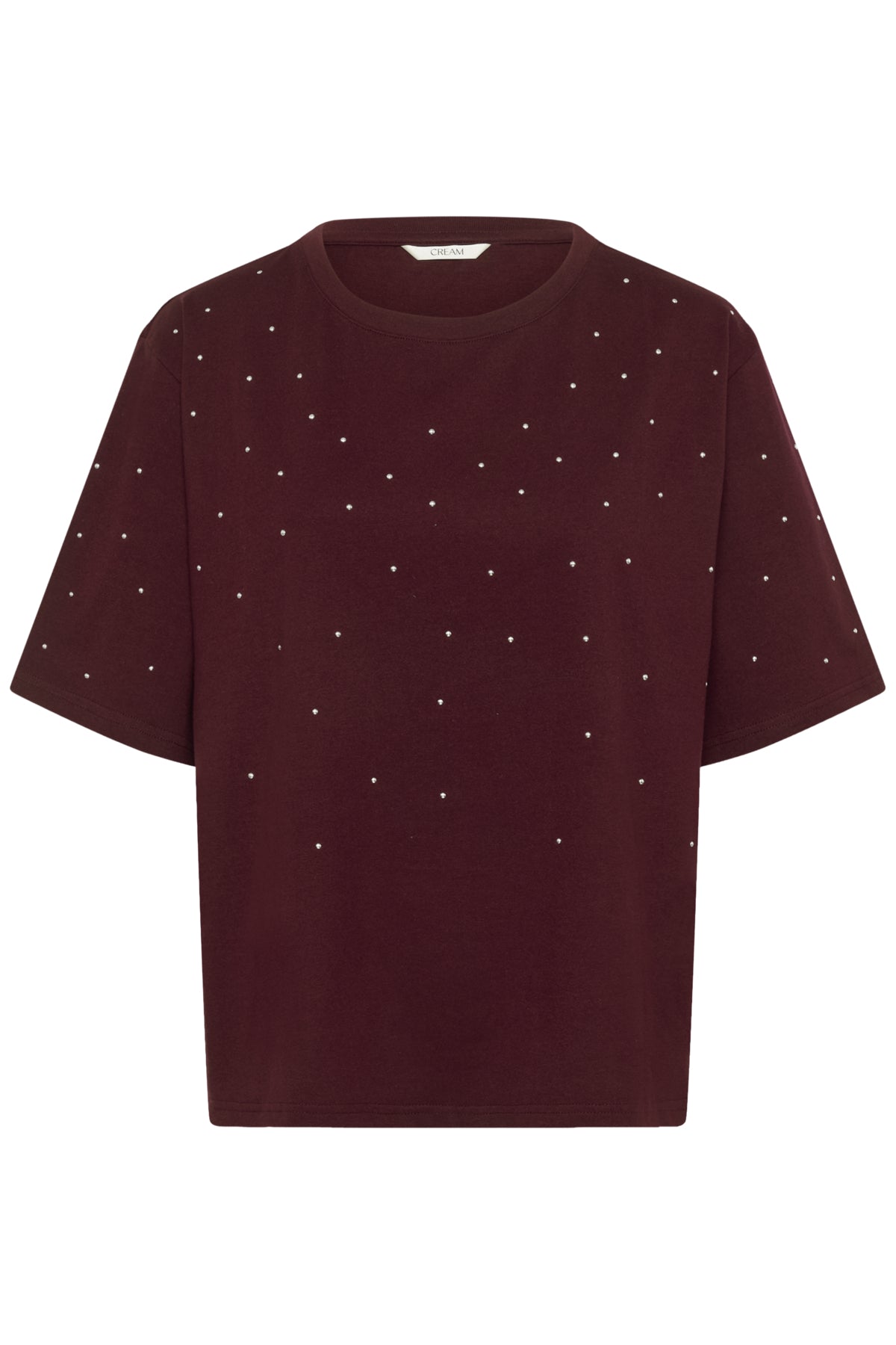 CRLeona Studs T-shirt Zinfandel - 10614271