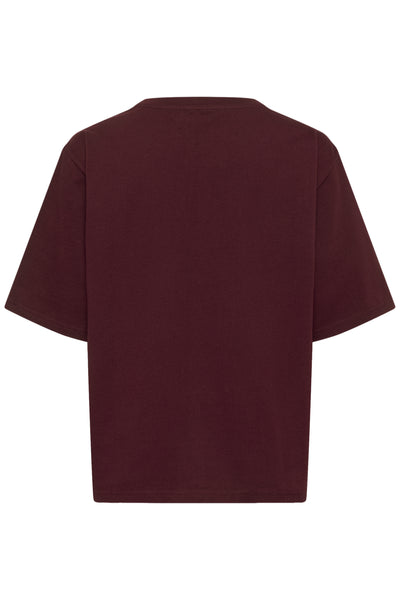 CRLeona Studs T-shirt Zinfandel - 10614271 Thumbnail