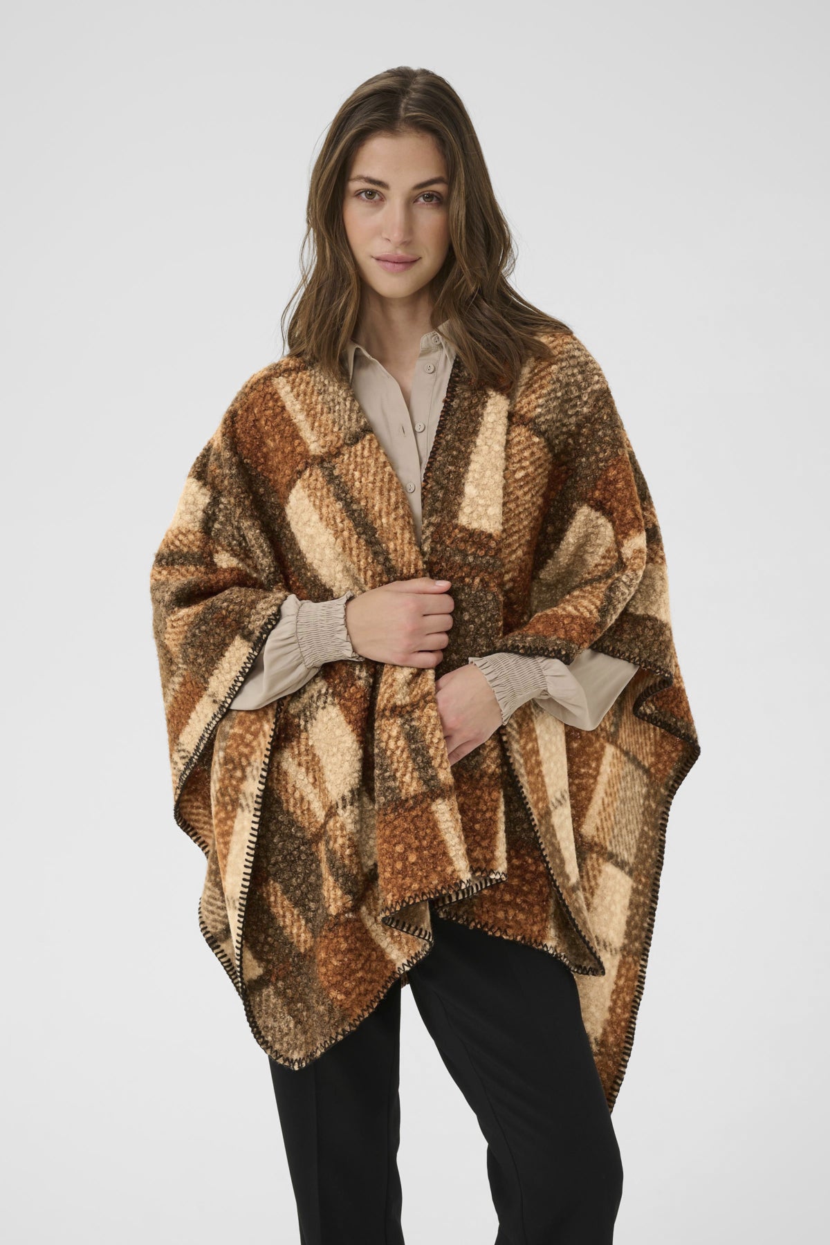 CRBlye Teddy Cape Sorrel Horse Check - 10614289