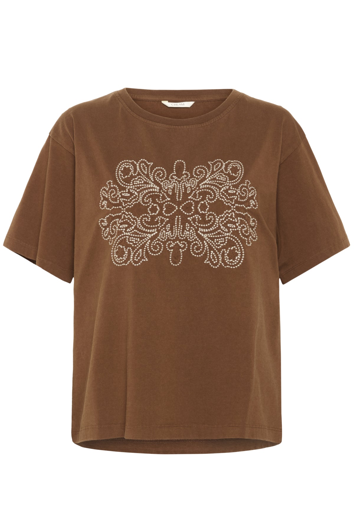 CRLeona T-shirt med broderi Sorrel Horse - 10614316