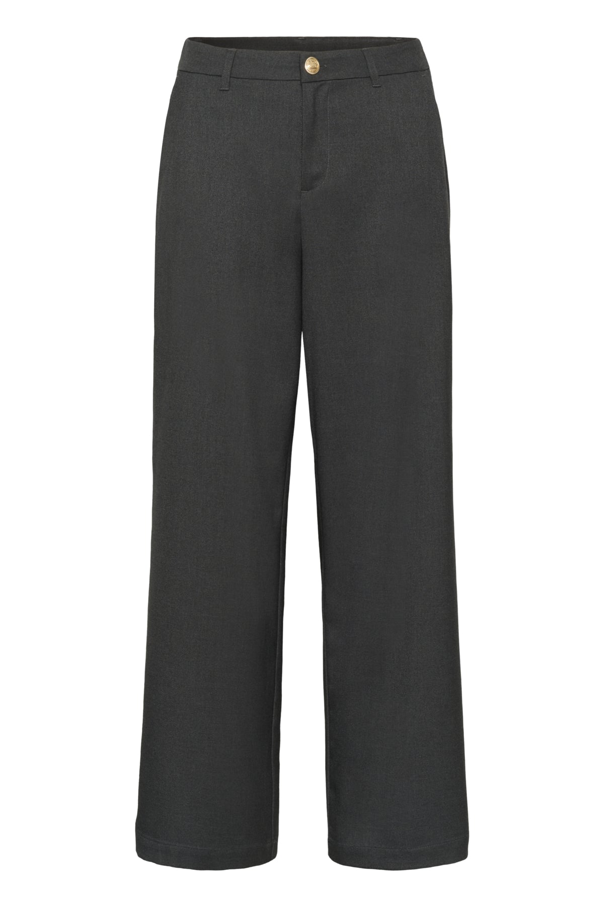 CRBabeth Bencon Pant Mörkgråmelerad - 10614353