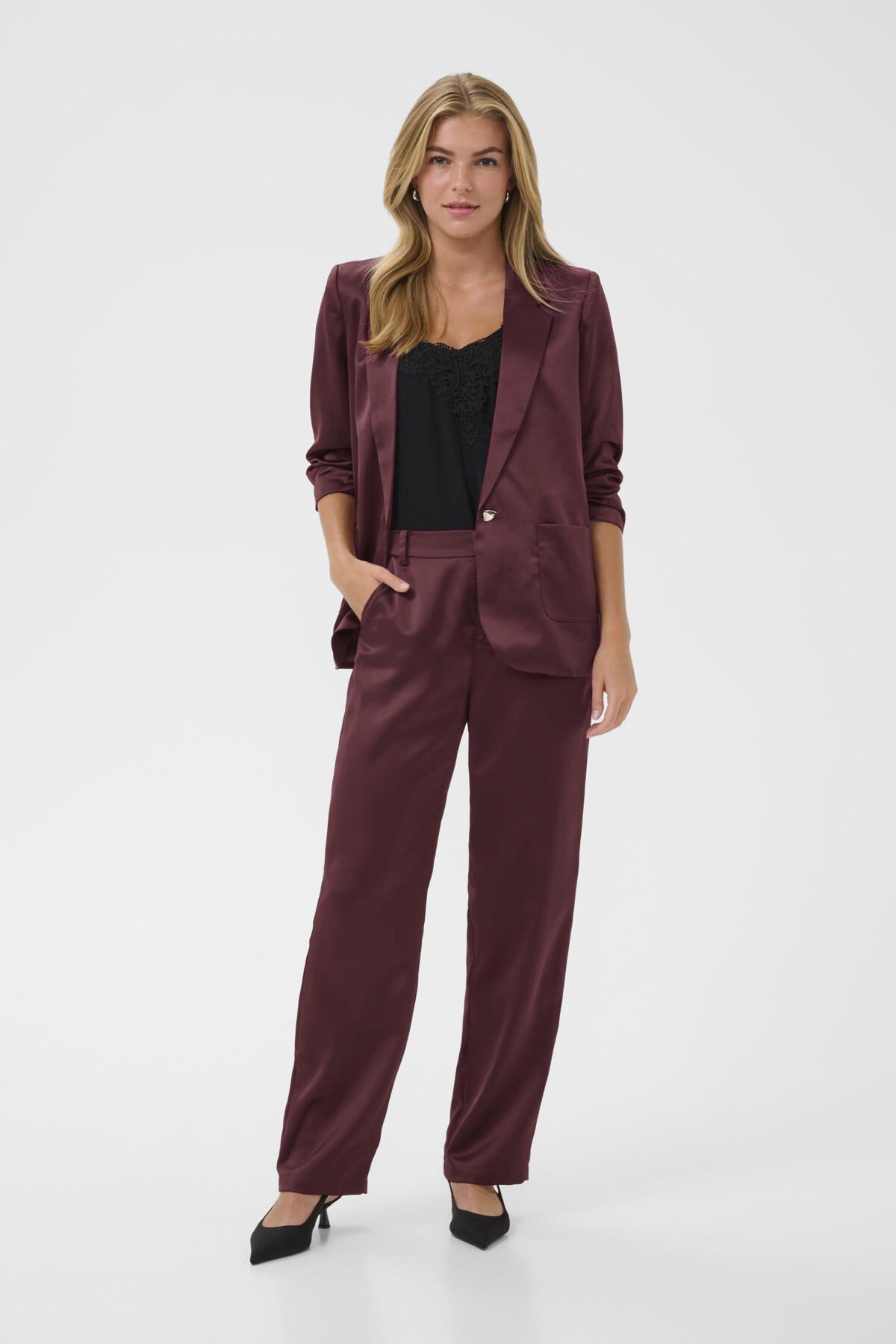 CRCocamia 3/4 SL Sateen Blazer Zinfandel - 191522 - 10614365