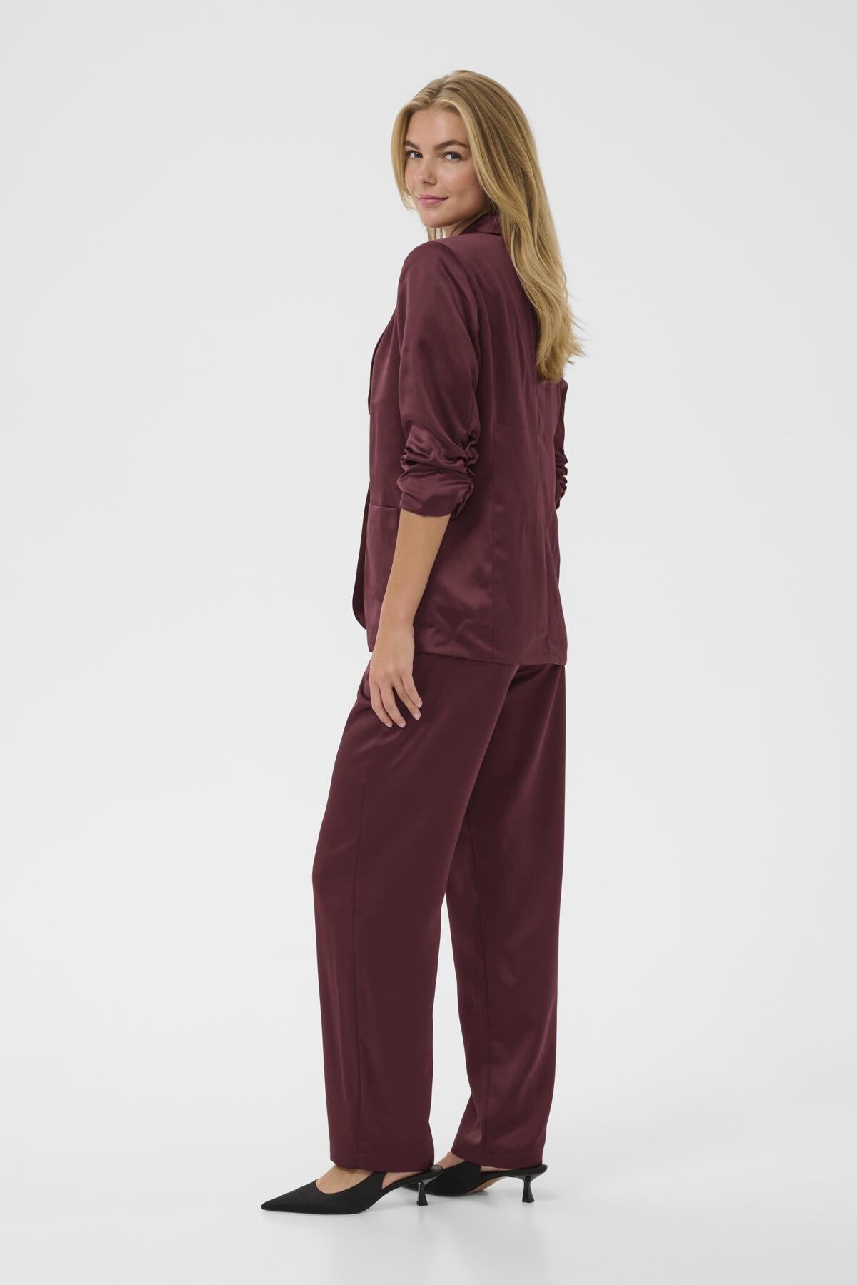 CRCocamia 3/4 SL Sateen Blazer Zinfandel - 191522 - 10614365