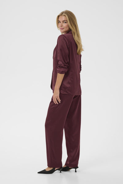 CRCocamia 3/4 SL Sateen Blazer Zinfandel - 191522 - 10614365 Thumbnail