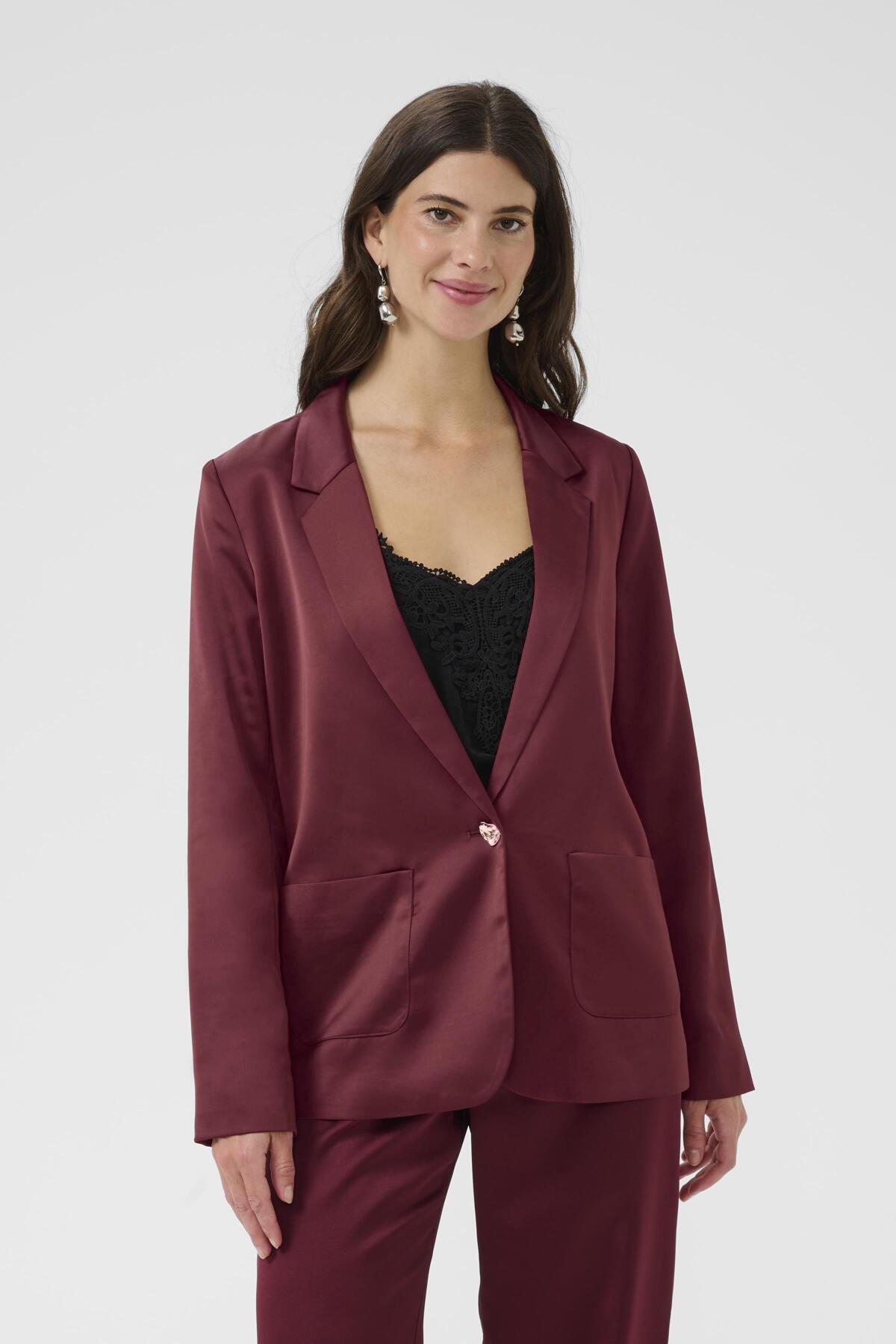 CRCocamia Sateen Blazer Zinfandel - 191522 - 10614366