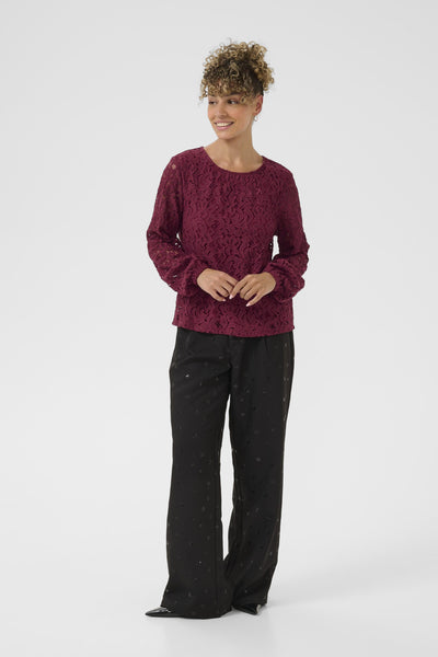 CRThit Ebana Blouse Zinfandel - 191522 - 10614413 Thumbnail