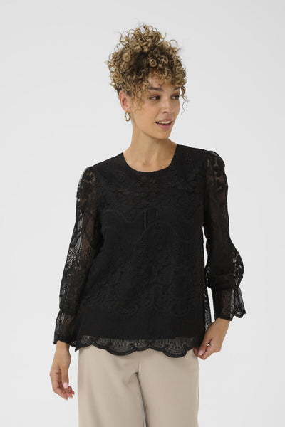 CRSanne Blouse Pitch Black - 100120 - 10614481 Thumbnail