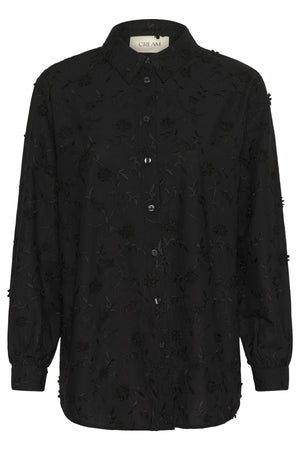 CROlivia Skjorta Pitch Black - 100120 - 10614501