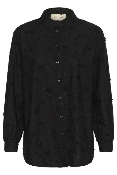 CROlivia Skjorta Pitch Black - 100120 - 10614501 Thumbnail