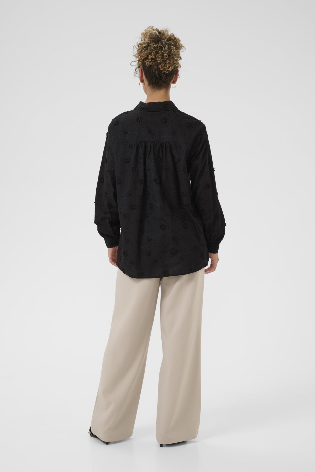 CROlivia Skjorta Pitch Black - 100120 - 10614501