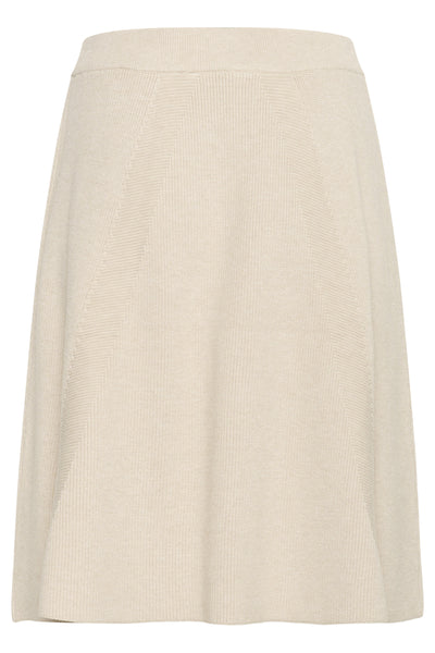 CRDela Skirt Oat melange - 100232 - 10614548 Thumbnail