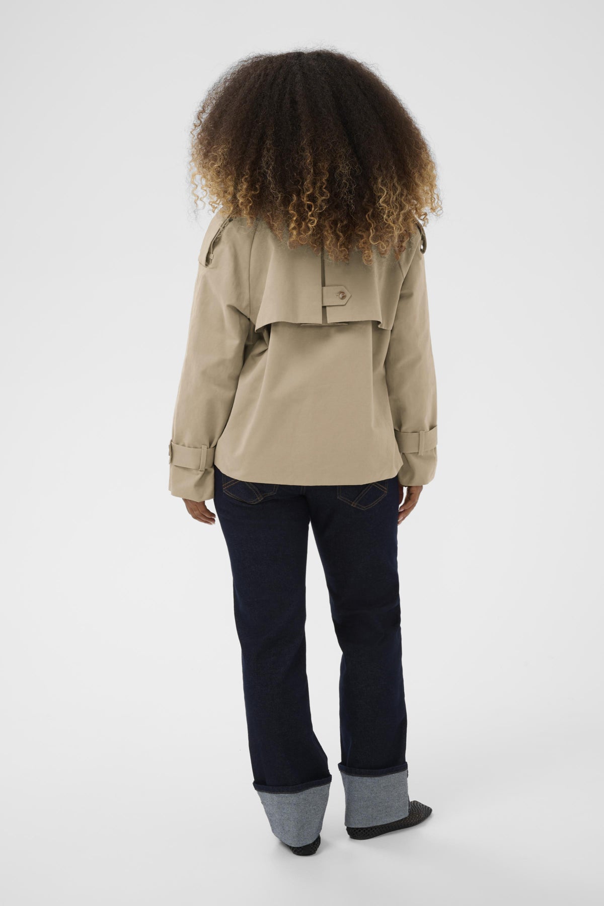 CRDrookie Kort Trenchcoat Savannah Tan - 161213 - 10614565