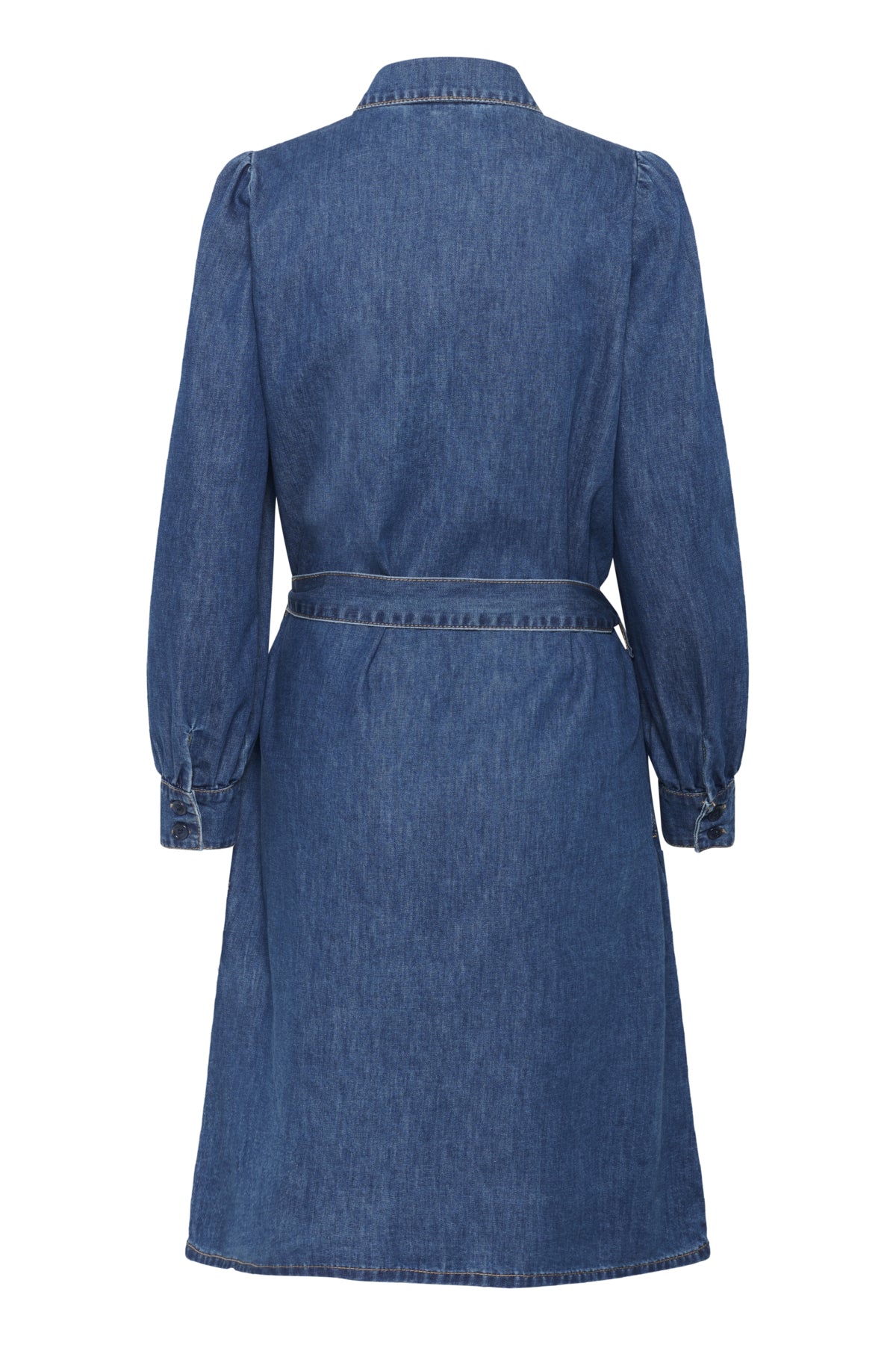 CREstelle LS Denimklänning Jasper Blue denim - 10614618