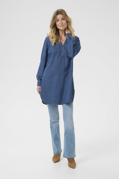 CREstelle Denim Tunika Jasper Blue denim - 10614619 Thumbnail