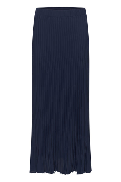 CRCharline Plisserad kjol Navy Blazer - 193923 - 10614644 Thumbnail
