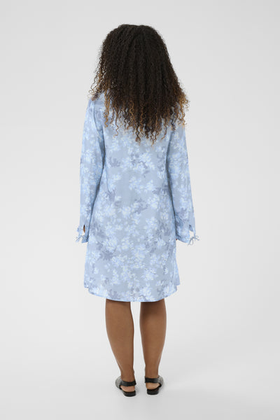 CRBeatrice Klänning Blue Flower - 109383 - 10614707 Thumbnail