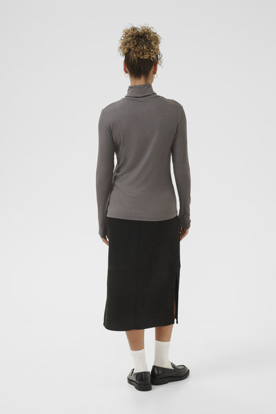 CRKalliope Turtleneck Jersey B Granitgrå - 185204 - 10614737 Thumbnail