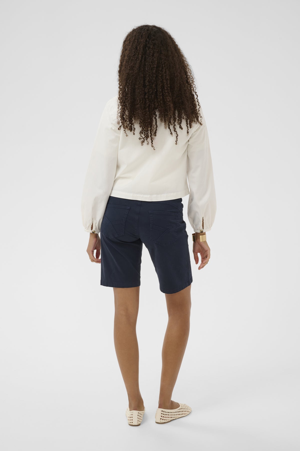 CRBerta Twill Jacket Snow White - 110602 - 10614741