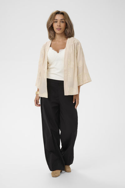 CREmilia Short Kimono Perfectly Pale Melange - 13000 - 10614786 Thumbnail
