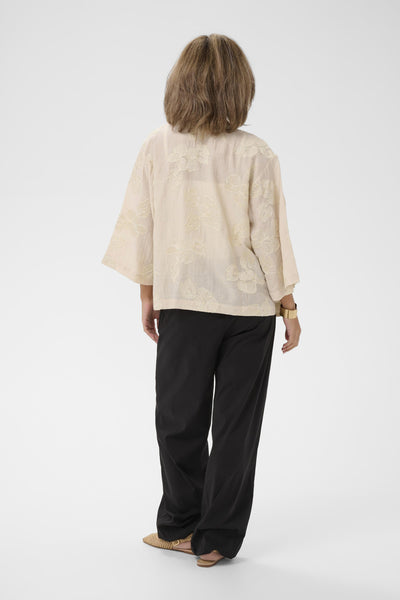 CREmilia Short Kimono Perfectly Pale Melange - 13000 - 10614786 Thumbnail
