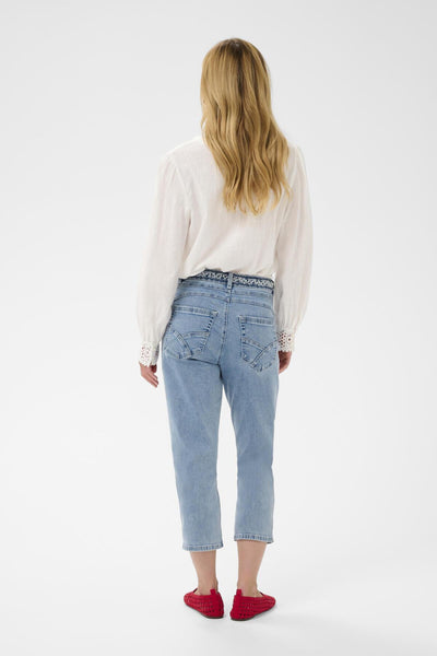 CRGrazie 3/4 Denim Brading - C Cambell Medium Blue Denim - 10 - 10614845 Thumbnail
