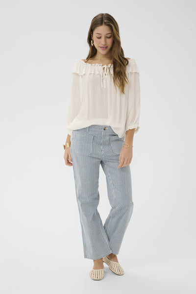 CRBerta 7/8 Twill - Audrey Fit Horizon Blue Milkboy - 108999 - 10614864 Thumbnail