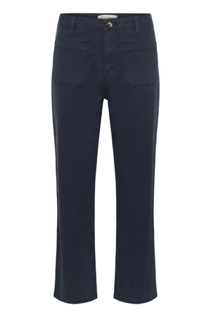 CRBerta 7/8 Twill - Audrey Fit Marinblå Blazer - 193923 - 10614864