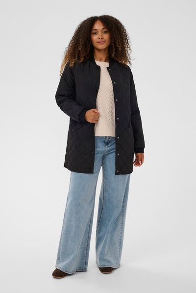 CRArwen Button Jacket Pitch Black - 100120 - 10614870 Thumbnail