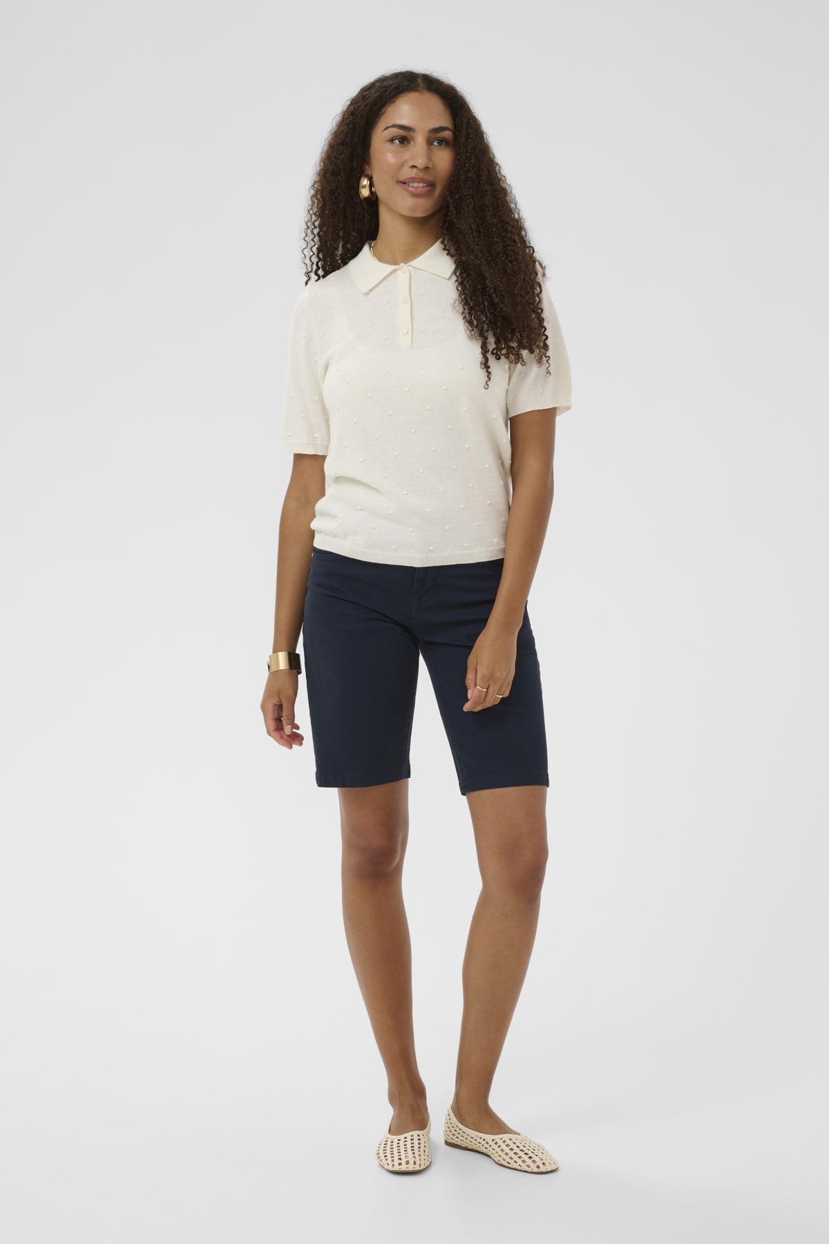 CRBerta Twill Shorts - Coco Fi Navy Blazer - 193923 - 10614874