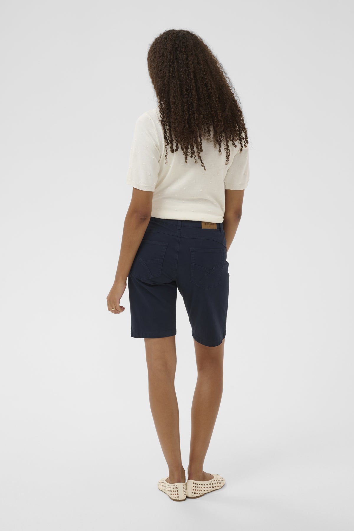 CRBerta Twill Shorts - Coco Fi Navy Blazer - 193923 - 10614874