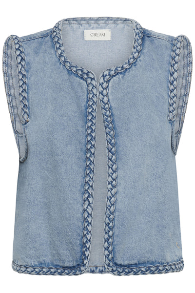 CRRina Väst Duncan Medium Blue Denim - 109 - 10614877 Thumbnail