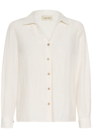 CRHeidy Skjorta Whisper White Melange - 110701 - 10614901