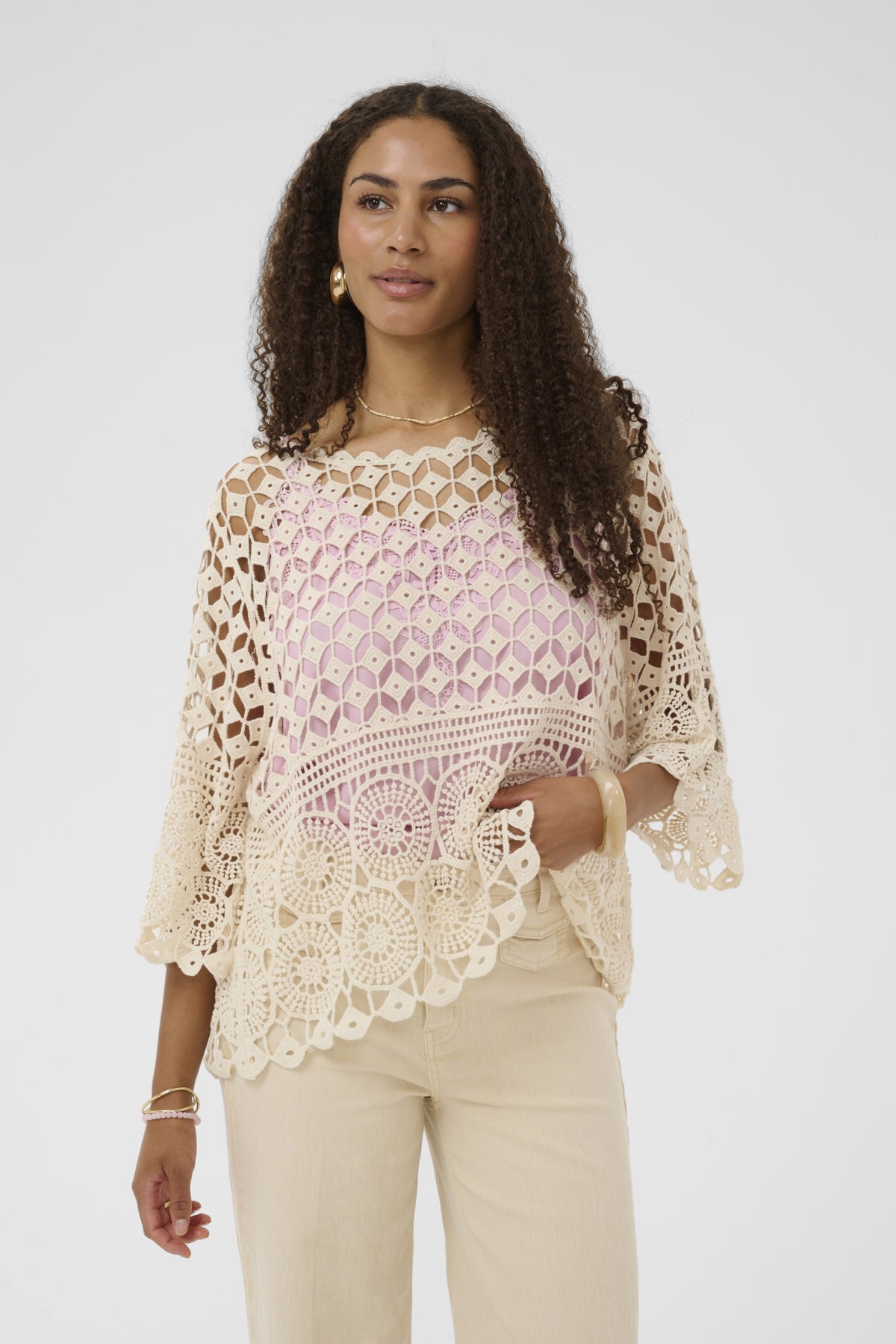 CRGina Poncho Perfectly Pale - 130003 - 10614908