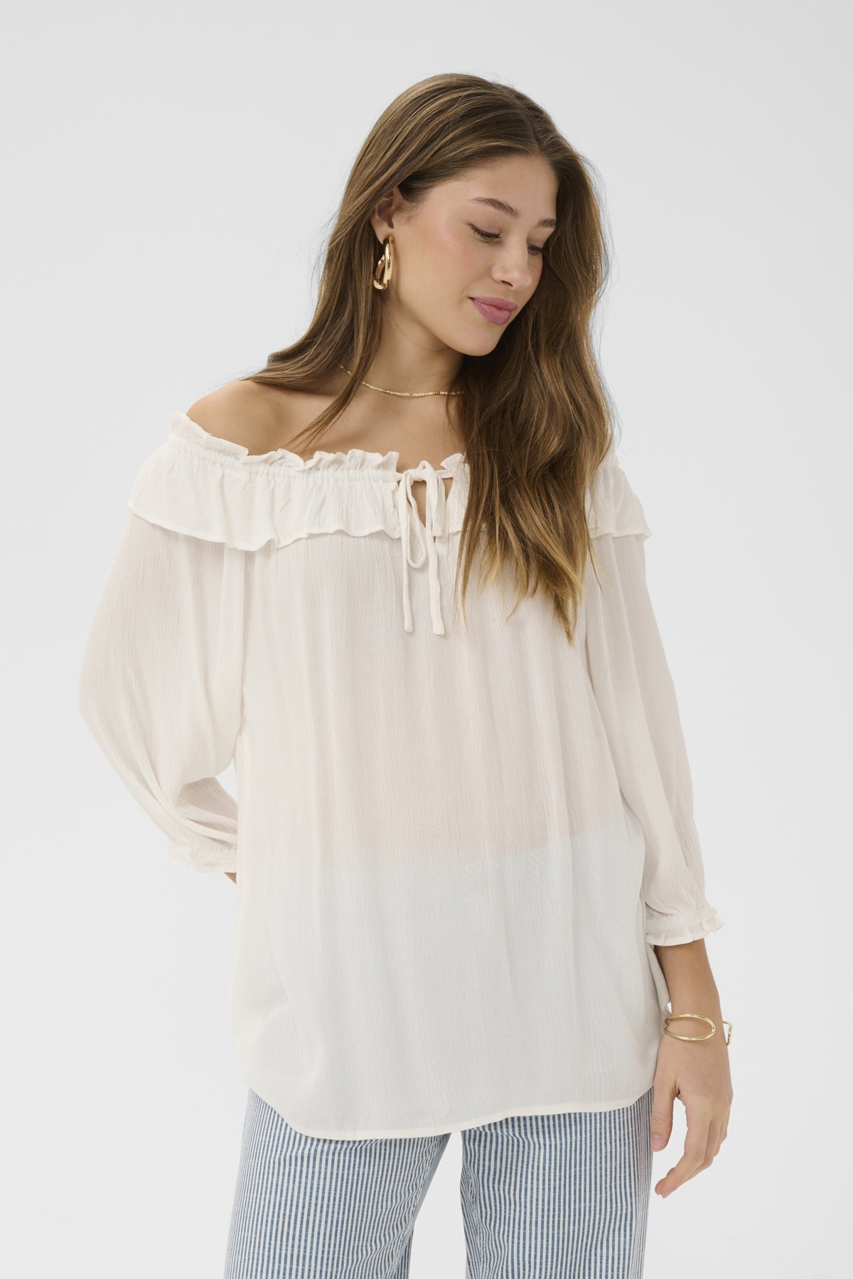 CRBonita Blouse Whisper White - 110701 - 10614912