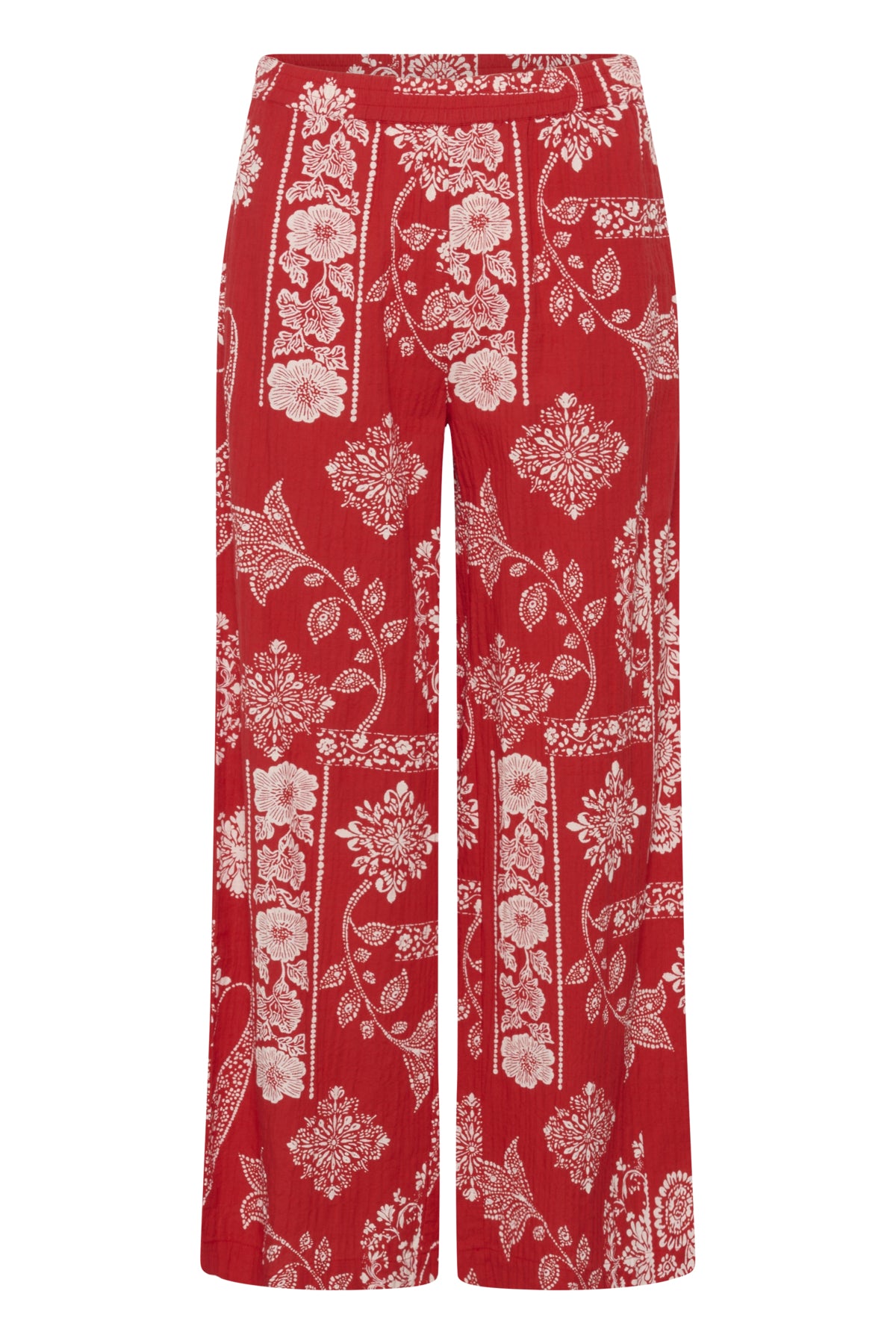 CRGianna Pant Red Ethnic print - 109050 - 10614917