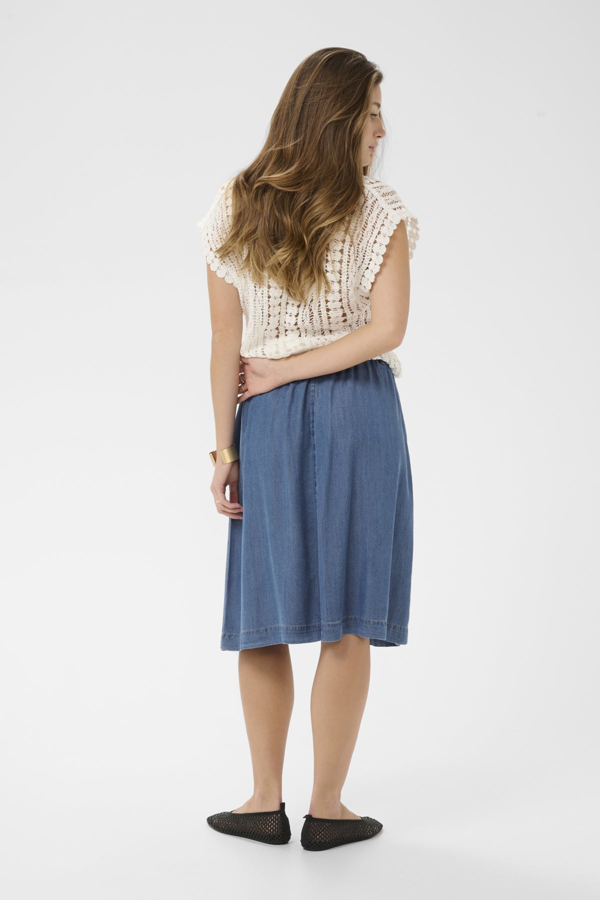 CRMolly Skirt Jaspar Blue Denim - 109128 - 10614945
