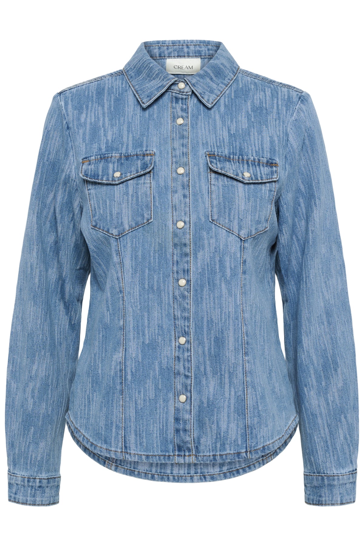 CRMay Denimskjorta Dundas Jacquard Denim - 109181 - 10614956