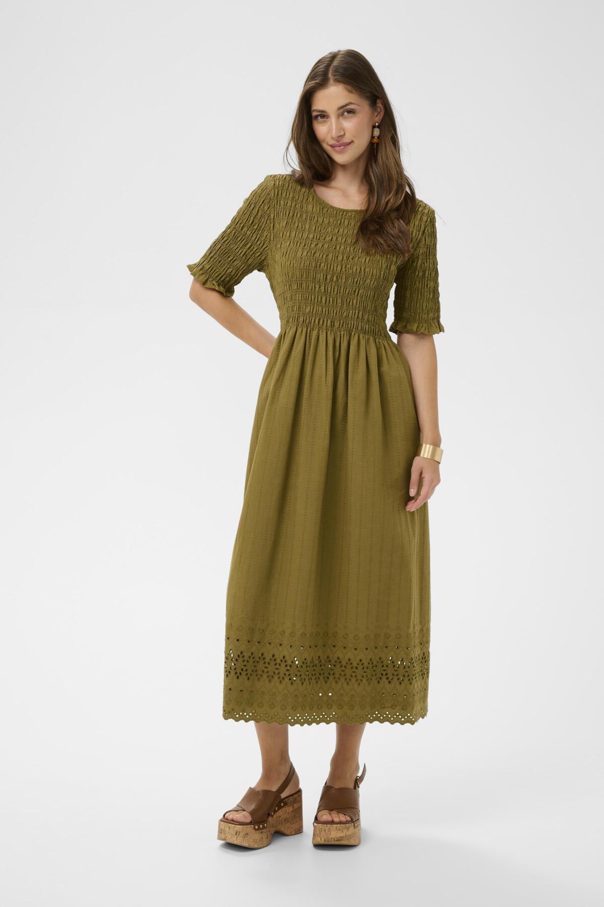 CRJana Dress Gothic Olive - 180724 - 10614958